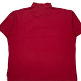 Woolrich Polo Shirt - Large Red Cotton