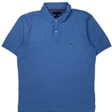 Tommy Hilfiger Polo Shirt - XL Blue Cotton
