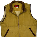 Wrangler Vest - Medium Brown Cotton