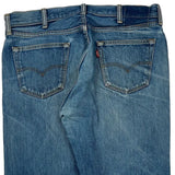 501 Levis Jeans - 36W 32L Blue Cotton