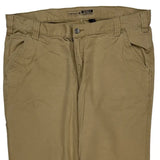 Carhartt Double Knee Carpenter Trousers - 38W 32L Khaki Cotton