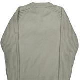 Tommy Jeans Sweater - Large Cream Cotton