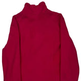 The North Face Fleece Jacket - Small Pink Polyester