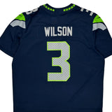 Seahawks Nike Nfl Football Jersey - 2XL Navy Polyester