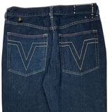 Christian Audigier Graphic Jeans - 36W 32L Blue Denim