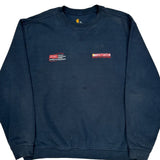 Carhartt Sweatshirt - 2XL Navy Cotton