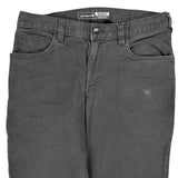 Carhartt Carpenter Trousers - 33W 30L Grey Cotton