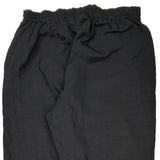 Reebok Track Pants - Large Black Nylon