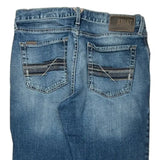 Ariat Boot Cut Jeans - 33W 36L Blue Cotton