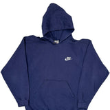 Nike Hoodie - Medium Blue Cotton