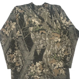 Cabelas Camo Long Sleeve T-Shirt - XL Camo Cotton
