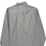 Armani Exchange Shirt - Medium Grey Cotton