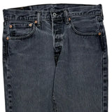 501 Levis Jeans - 30W 29L Gray Cotton