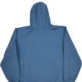 Carhartt Spellout Hoodie - XL Blue Cotton