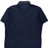 Tommy Hilfiger Polo Shirt - Large Navy Cotton