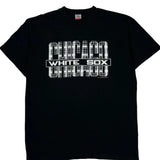 Chicago White Sox Fruit Of The Loom Single Stitch T-Shirt - XL Black Cotton