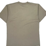 Real Hunters Murina Single Stitch T-Shirt - XL Beige Cotton