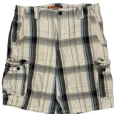 Lee Checked Cargo Shorts - 34W 11L Multicoloured Cotton