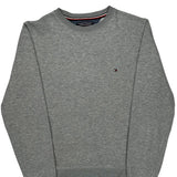 Tommy Hilfiger Sweatshirt - Small Gray Cotton