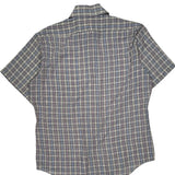 Branford Checked Short Sleeve Shirt - Large Multicoloured Polyester Blend
