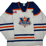 Victoria Village Hockey Athletic Knit Jersey - Large Blue Polyester