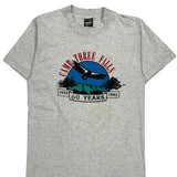 Single Stitch Camp Three Falls 60 Years Fruit Of The Loom Graphic T-Shirt - Medium Gray Cotton Blend