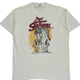 Fruit Of The Loom Graphic T-Shirt - XL White Cotton