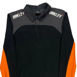 Racing Team Oakley Rugby Shirt - Small Black Cotton