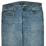 501 Levis Jeans - 34W 30L Light Wash Cotton