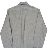 Ralph Lauren Checked Shirt - Small White Cotton