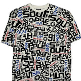 Wicked Fashions Inc. Southpole T-Shirt - 2XL White Cotton