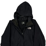 The North Face Waterproof Jacket - Large Black Polyester