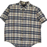 Ralph Lauren Checked Short Sleeve Shirt - XL Multicoloured Cotton