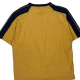 Point Zero Striped T-Shirt - Medium Navy Cotton