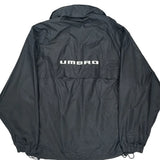 Whitecaps Umbro Windbreaker - Medium Gray Polyester