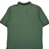 Timberland Polo Shirt - Large Green Cotton