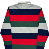 J Crew Striped Rugby Shirt - XL Multicoloured Cotton
