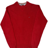 Tommy Hilfiger Sweater - Medium Red Cotton