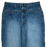 Francois Girbaud Graphic Jeans - 36W 31L Blue Cotton