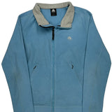 Nike Acg Fleece Jacket - Large Blue Polyester