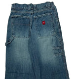 Oshkosh Wide Leg Carpenter Jeans - 26W 28L Blue Cotton