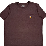 Carhartt T-Shirt - 2XL Brown Cotton
