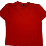 Polo By Ralph Lauren T-Shirt - XL Red Cotton