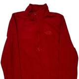 The North Face Fleece - Small Red Polyester