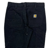 Carhartt Carpenter Pants - 32W US 10 Black Cotton
