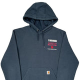 Heavy Equipment Repair Carhartt Hoodie - Medium Blue Cotton