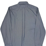 Ralph Lauren Striped Shirt - Medium Blue Cotton