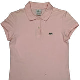 Lacoste Polo Shirt - Medium Pink Cotton