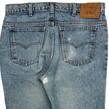 Orange Tab Levis Jeans - 34W UK 14 Light Wash Denim