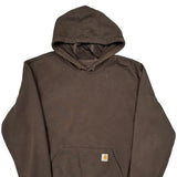 Carhartt Hoodie - XL Brown Cotton
